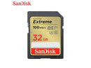 SanDisk 32GB Extreme SDXC UHS-I/U3 Class 10 V30 Memory Card, Speed Up to 100MB/s