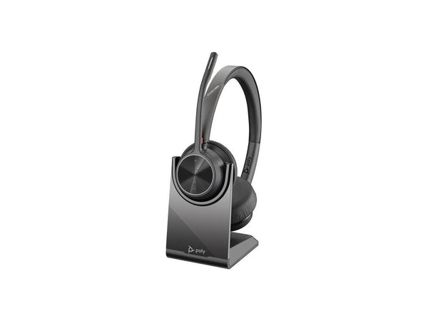 Poly - Voyager 4320 UC Wireless Headset + Charge Stand (Plantronics) -