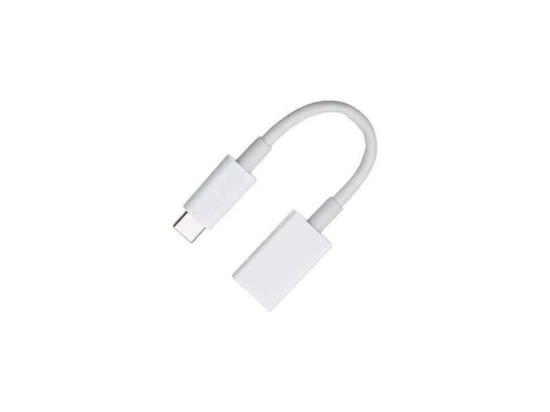 4XEM USB-C Male to USB-A Female Adapter-White 4XUSBCUSB3AFW