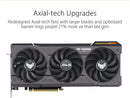 ASUS TUF Gaming GeForce RTX 4060 Ti Gaming Graphics Card (PCIe 4.0, 8GB GDDR6,