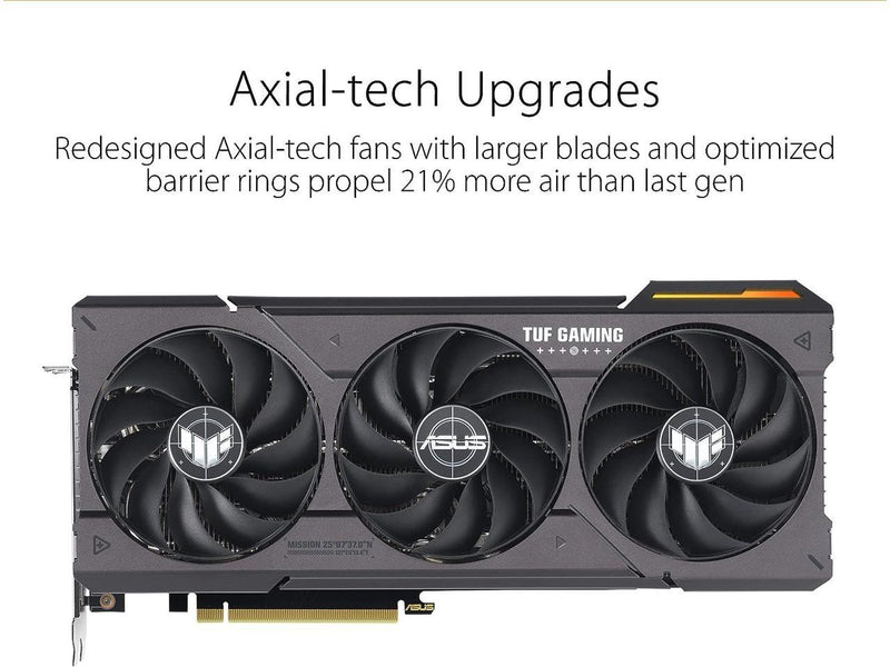 ASUS TUF Gaming GeForce RTX 4060 Ti Gaming Graphics Card (PCIe 4.0, 8GB GDDR6,