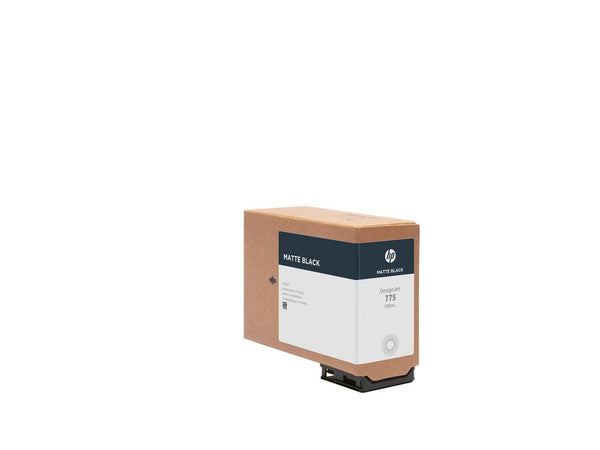 HP 775 500-ml Matte Black Ink Cartridge, 1XB22A