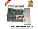 Dell Broadcom 57414 Dual Port 25GbE SFP28 Rack Network Daughter Card 6WMMV
