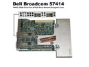 Dell Broadcom 57414 Dual Port 25GbE SFP28 Rack Network Daughter Card 6WMMV