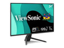 ViewSonic VX2470-MHD 24 Inch 1080p IPS Monitor with 120Hz, 1ms, Variable Refresh