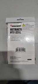 SKILCRAFT RETRACTABLE KEY REEL BLACK - DOZEN - BLACK - Brand New