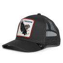 GOORIN BROS. THE FARM A-FRAME TRUCKER CAP BASEBALL CAP MEN'S ONE SIZE BLACK - Like New