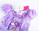 JERRIS APPAREL GIRLS PRINCESS COSTUME FLOOR LENGTH PARTY DRESS SIZE 6 - PURPLE - Like New