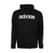 ADIDAS MEN ESSENTIAL 3-STRIPE PULLOVER FLEECE HOODED SWEATSHIRT 2XL BLACK/WHITE New