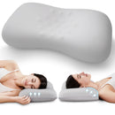 OMSTYLE Ergonomic Contour Design Memory Foam Pillow OMCMF-LGRAY - Light Gray - Like New