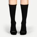 BOMBAS WOMEN'S LIGHTWEIGHT CALF SOCK 4-PACK - SIZE: WOMEN M 8-10.5 - BLACK - Like New
