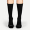 BOMBAS WOMEN'S LIGHTWEIGHT CALF SOCK 4-PACK - SIZE: WOMEN M 8-10.5 - BLACK - Like New
