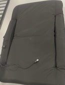 ALPCOUR HEATED RECLINING STADIUM SEAT FOR BLEACHERS, SIZE : 20X15X17 - BLACK - Like New