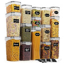 Vtopmart Airtight Food Storage Containers Set with Lids 15pcs BPA Free Plastic - Like New