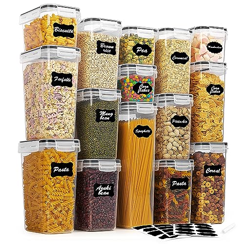 Vtopmart Airtight Food Storage Containers Set with Lids 15pcs BPA Free Plastic - Like New