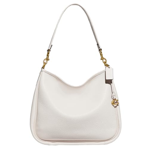 COACH WOMEN'S SOFT PEBBLE LEATHER CARY SHOULDER BAG SIZE WOMEN ONE SIZE - CHALK - Brand New
