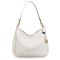 COACH WOMEN'S SOFT PEBBLE LEATHER CARY SHOULDER BAG SIZE WOMEN ONE SIZE - CHALK - Brand New
