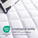Best Price Mattress BP-MSSB5AZI10T 10 Inch Hybrid Mattress, Twin - White - Brand New