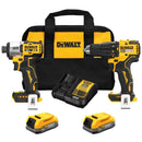 Dewalt DCK228E2 20V MAX Brushless Lithium-Ion Cordless 2 6Ah Battery 2 Quick - Like New
