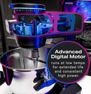 GE PROFILE SMART STAND MIXER 7QT BOWL BUILT-IN SCALE AUTO SENSE MINERAL SILVER - Like New