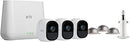 For Parts: Arlo Pro Wire-free HD Security Cameras 3 Pack AVM4000C-100NAS NO POWER