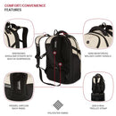 SWISS GEAR ENDURE SCANSMART LAPTOP BACKPACK 17.75-INCH VINTAGE KHAKI - Brand New