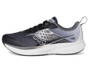 SAUCONY UNISEX-CHILD RIDE KDZ SNEAKER SHOES BIG KID SIZE M 4.5 BLACK/WHITE - Like New