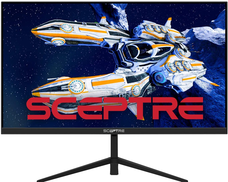Sceptre 25" FHD Build-in Speakers Gaming Monitor E255B-FWD168 - Black Like New