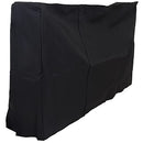 SUNNYDAZE 6' FIREWOOD LOG RACK COVER HEAVY-DUTY PVC CONSTRUCTION - BLACK - Like New