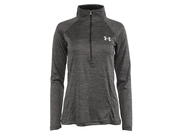 UNDER ARMOUR WOMEN'S 1/2 ZIP PULLOVER - SIZE: WOMEN S - GRAY SPACEDYE - Brand New