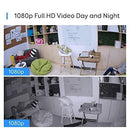 EUFYCAM 1080P WIRELESS HOME SECURITY Camera SYSTEM, T8114 - WHITE - Like New