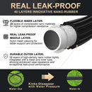 LEFREE 3RD GENERATION EXPANDABLE GARDEN HOSE 100FT- BLACK - Like New