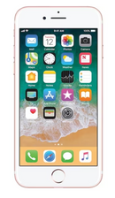 For Parts: IPHONE 7 128GB UNLOCKED ROSE GOLD CRACKED SCREEN/LCD BATTERY WON'T CHARGE