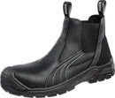 63.094.5 PUMA MEN'S TANAMI TWO-EYEBLET BLACK SOFT TOE MID INDUSTRIAL 13 - Like New