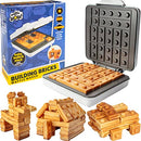 WAFFLE WOW! BUILDING BRICK ELECTRIC WAFFLE MAKER, COOK FUN, BUILDABLE- WHITE - Like New