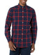 AMAZON ESSENTIALS MEN'S LONG-SLEEVE SLIM-FIT STRETCH POPLIN SHIRT XL- PLAID - Brand New