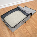 SPORT PET LARGE POP OPEN KENNEL PORTABLE CAT CAGE KENNEL CM-10033 - GRAY - Brand New