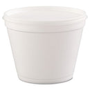 Hinged-Lid Food Containers Foam 24oz 25/Bag 20 Bags/Carton B00MX6LN0A - White - Brand New