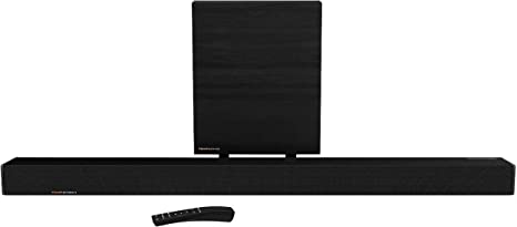 For Parts: Klipsch 3.1 Dolby Atmos Sound Bar Surround Sound System 1070107 PHYSICAL DAMAGE