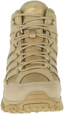 Merrell Men's Moab 2 Mid Tactical Waterproof Boots - SIZE 10.5 Wide MENS -COYOTE - Like New