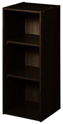 CLOSETMAID STACKABLE 3-SHELF ORGANIZER 8985 - ESPRESSO - Like New
