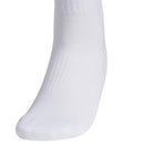5141549A ADIDAS WOMEN ATHLETIC CUSHIONED 6-PACK ANKLE SOCKS WHITE SIZE 5-10 - Brand New