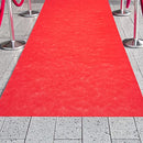 Blue Panda Red Carpet Runner Party 3' x 50' Red Polyester Carpet - Brand New