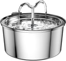 DOOOB Automatic Water Dispenser Fountain for Pet , 3.2L/108OZ - STAINLESS STEEL - Like New