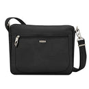 TRAVELON Anti-Theft Classic Small East/West Crossbody Bag 43115 - BLACK - Brand New