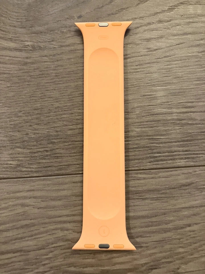 APPLE WATCH BAND SOLO LOOP SIZE 6, 41MM - ORANGE SORBET - Brand New