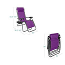 Best Choice Products Set of 2 Adjustable Steel Mesh Zero Gravity Lounge Chair - Brand New