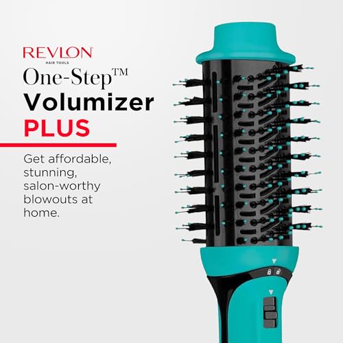 REVLON ONE STEP VOLUMIZER PLUS HAIR DRYER STYLER RVDR5298TDI - TEAL - Like New