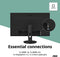 AOC 27" 4K UHD Frameless Monitor IPS 5ms U2790VQ - Black Like New