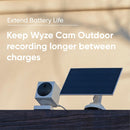 Wyze Solar Panel - Compatible with Wyze Cam Outdoor 2.5W 5V Charging - White Like New